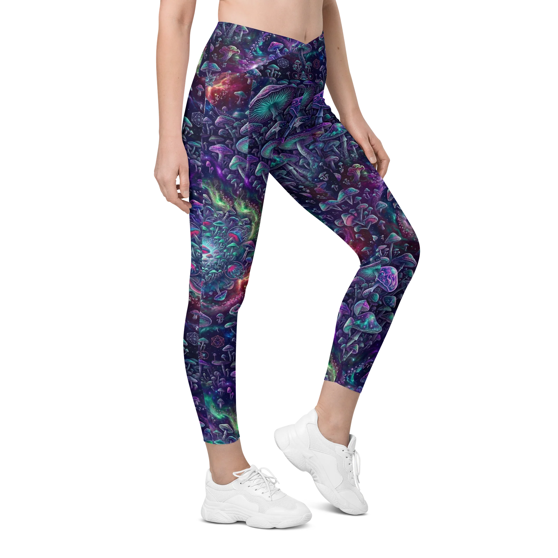 Neon Fungi Flux Tights womens product image (5)