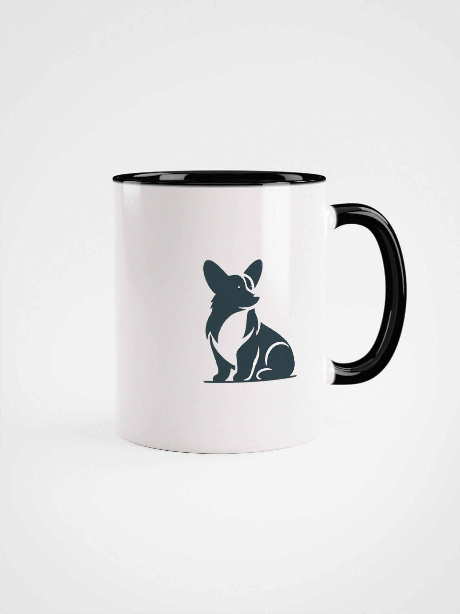 Cute Dog Encounter Ceramic Mug product image (1)