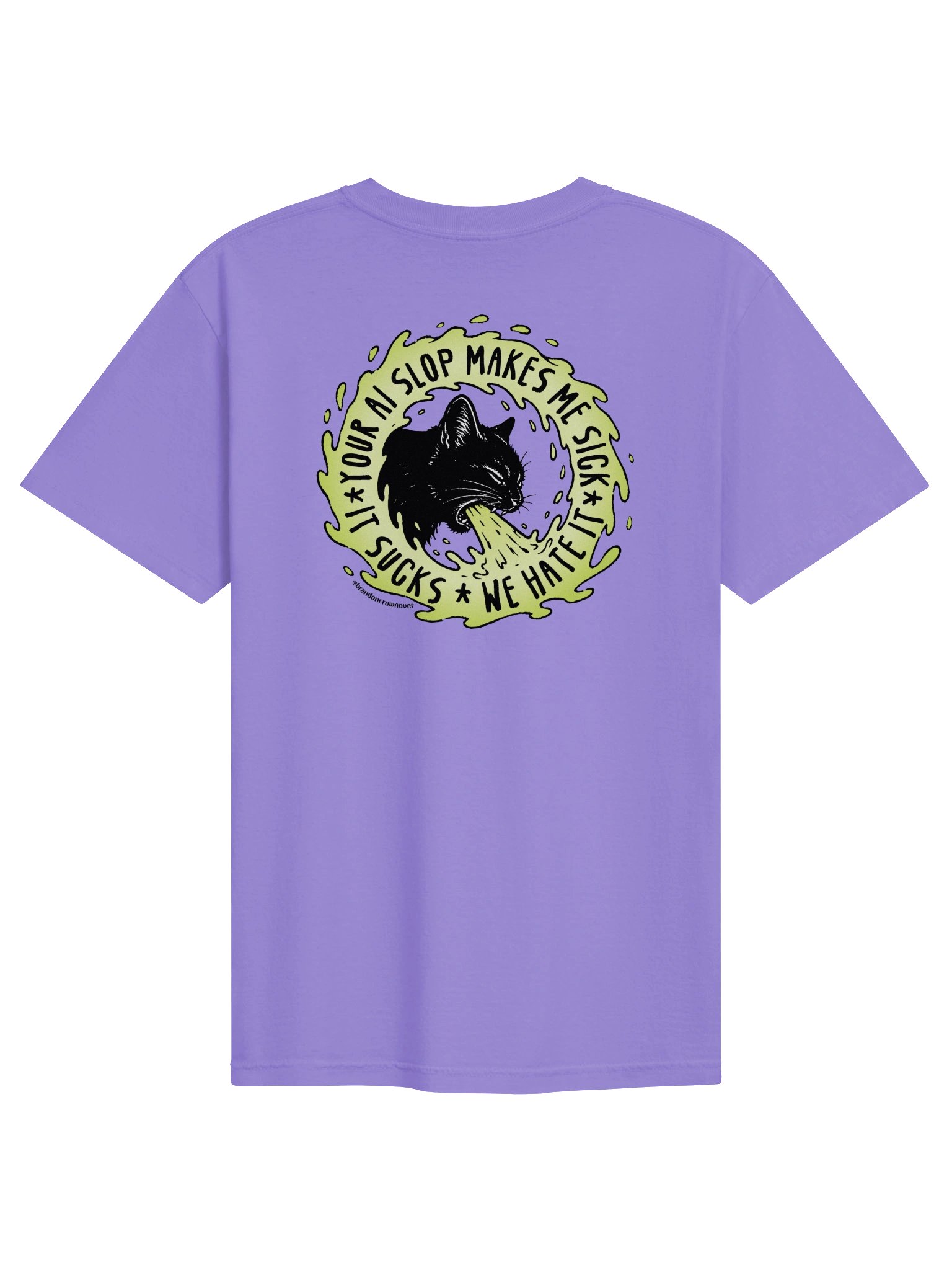 AI Slop Tee - Double Sided - LIGHT product image (13)