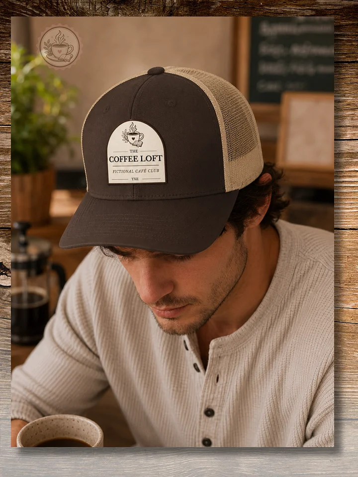 Fictional Café Club Trucker Hat product image (2)