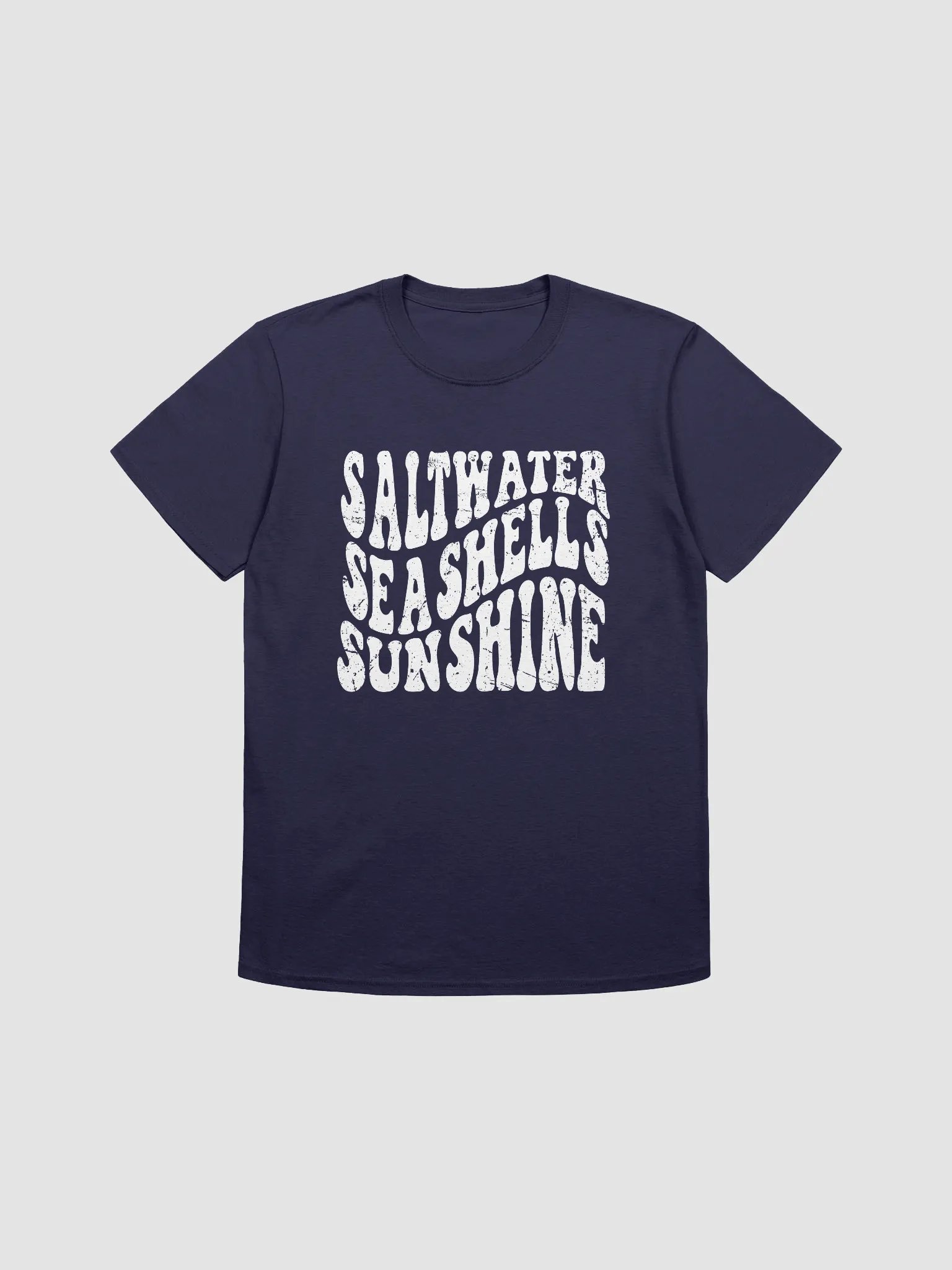 Saltwater Seashells Sunshine T-shirt product image (7)