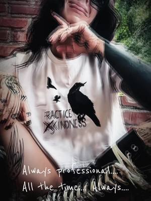 Some days things work out and others, well, we just let it go… thanks to Zelda, Beefcake and Kodi for the photo assist! I was trying to get some pics of a tshirt I made and they decided to open the patio door and help out.  I made the raven themed “practice kindness” design to remind myself that it is always best to be kind first, especially now when the world feels so chaotic and lonely. A little kindness makes things feel so much better. If you’d like the shirt, you can get it on my website x10wolfe.com - pictured is the cropped tee but I also have it in a regular tshirt.  #dogsoftiktok #tattooartist #losangelesartist #ladytattooer 