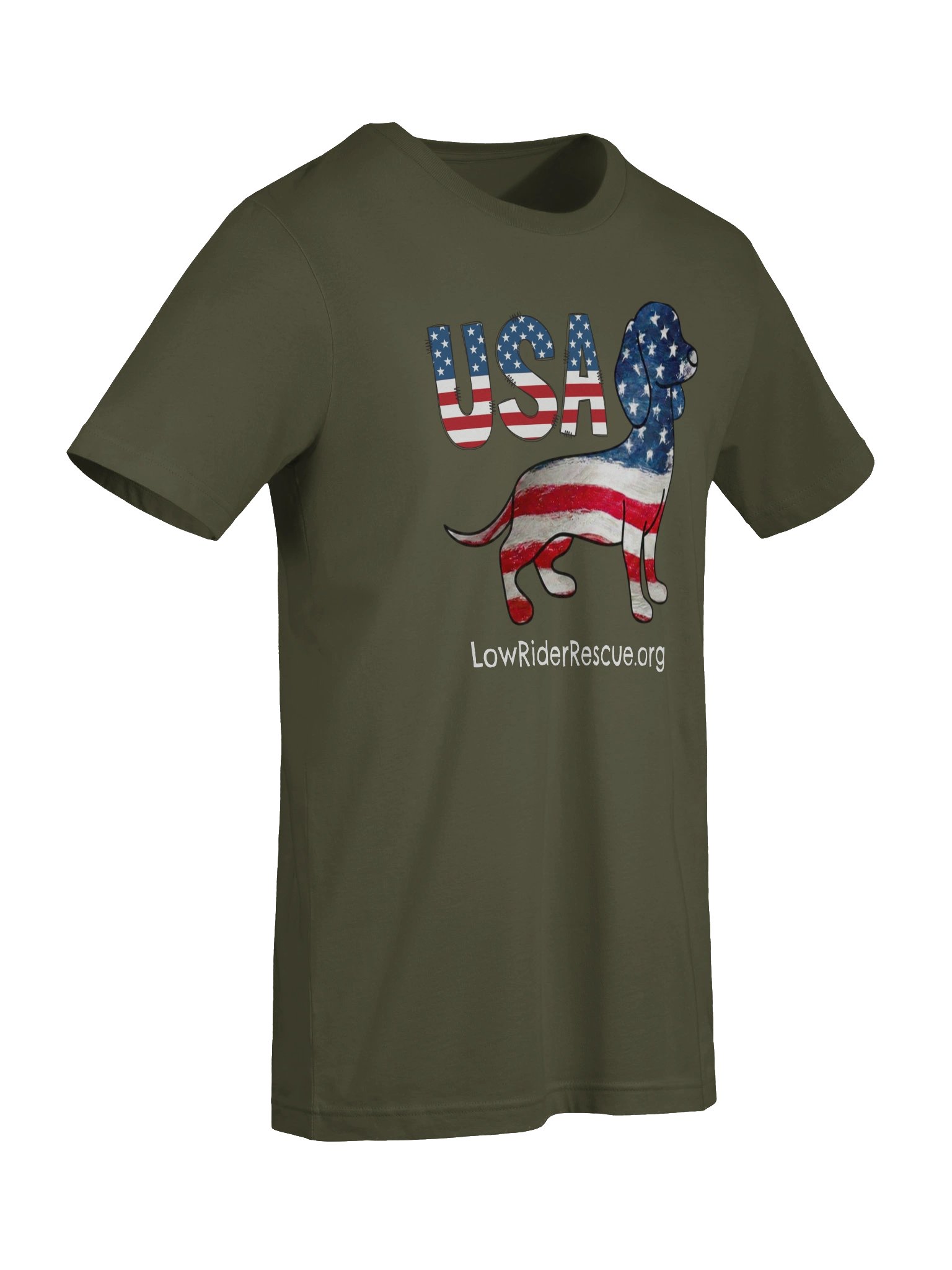 USA Dachshund Tee - Low Rider Rescue FL product image (4)