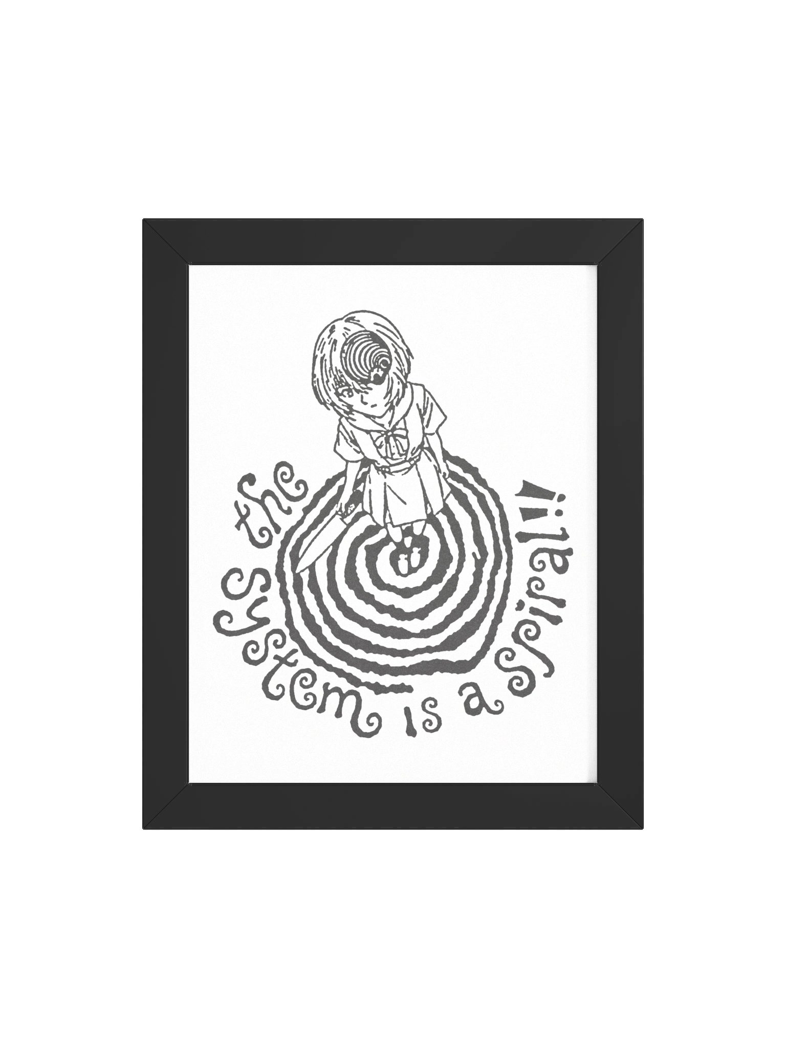 SPIRAL ! Framed Print. product image (4)