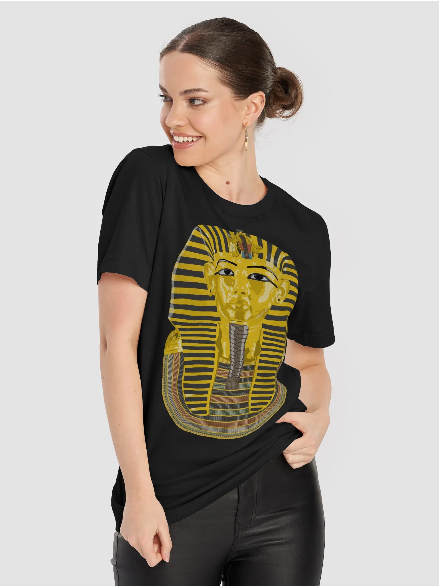Tutankhamun Mask Printed Supersoft T-Shirt product image (84)