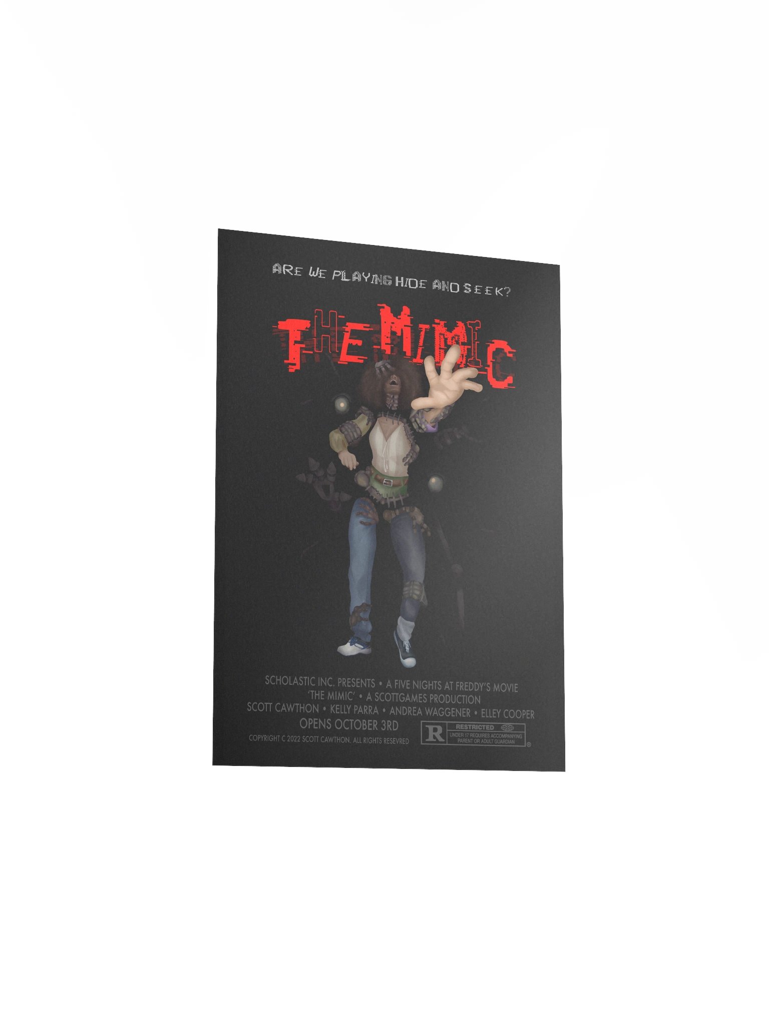 Mimic Epilouges Slasher Poster - FNAF - Cori Art Print product image (3)