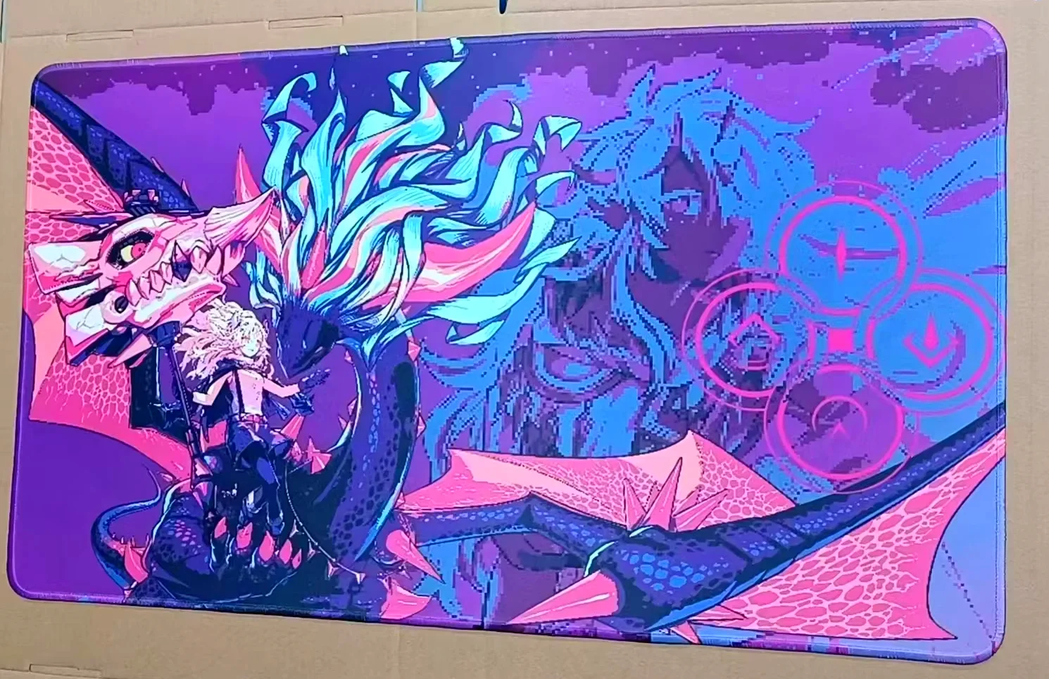 Retro Ecclesia & Fallen Branded TCG Playmat product image (1)