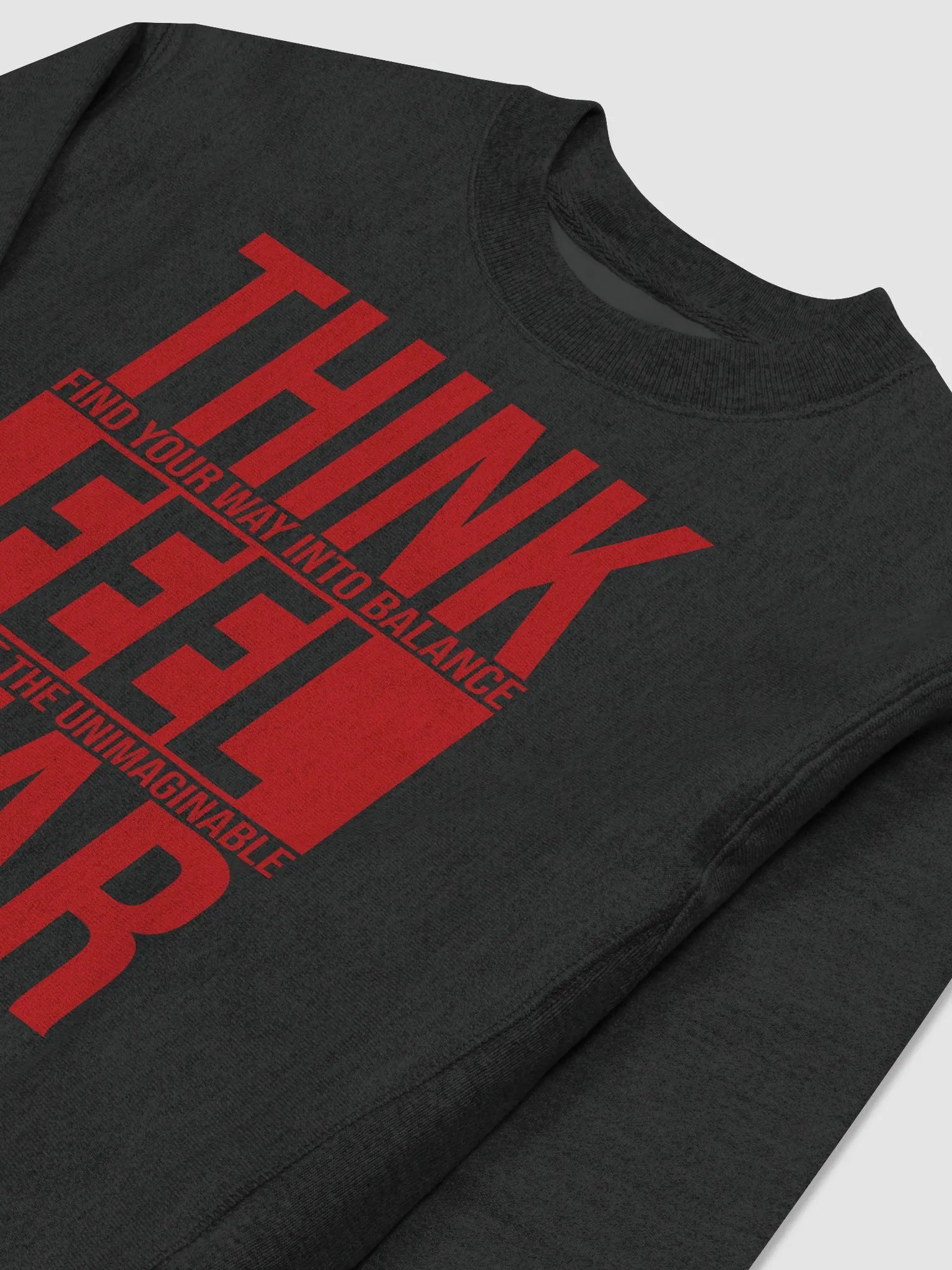 Chaos Theory x Champion 'Think - Feel - Hear' Sweatshirt product image (3)
