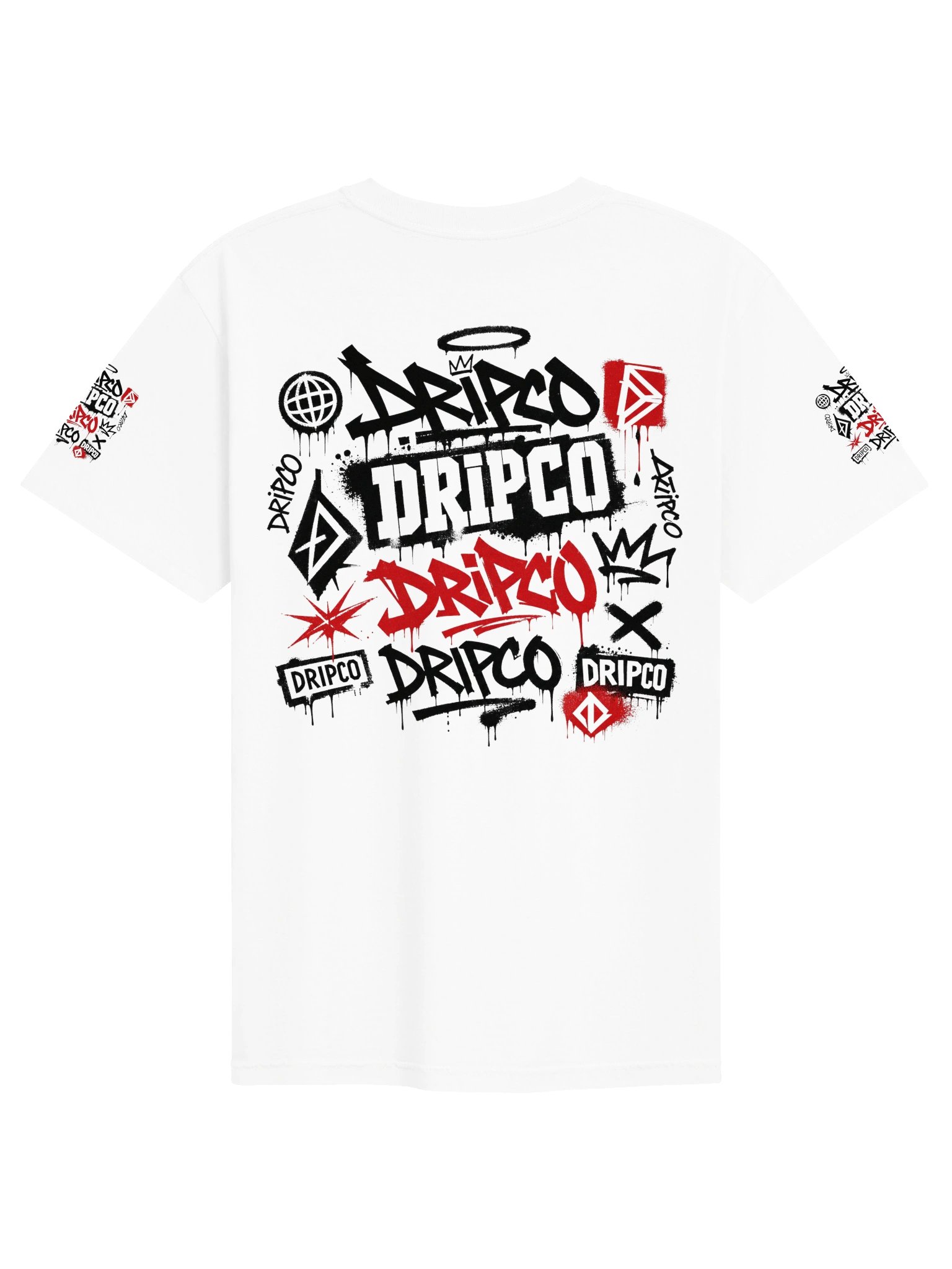 DRIPCO Graffiti Logo Collage Tee product image (2)