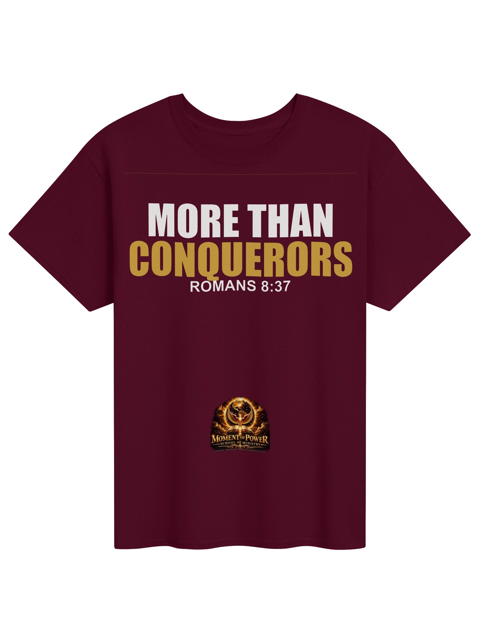 More Than Conquerors — Romans 8:37 Tee product image (111)