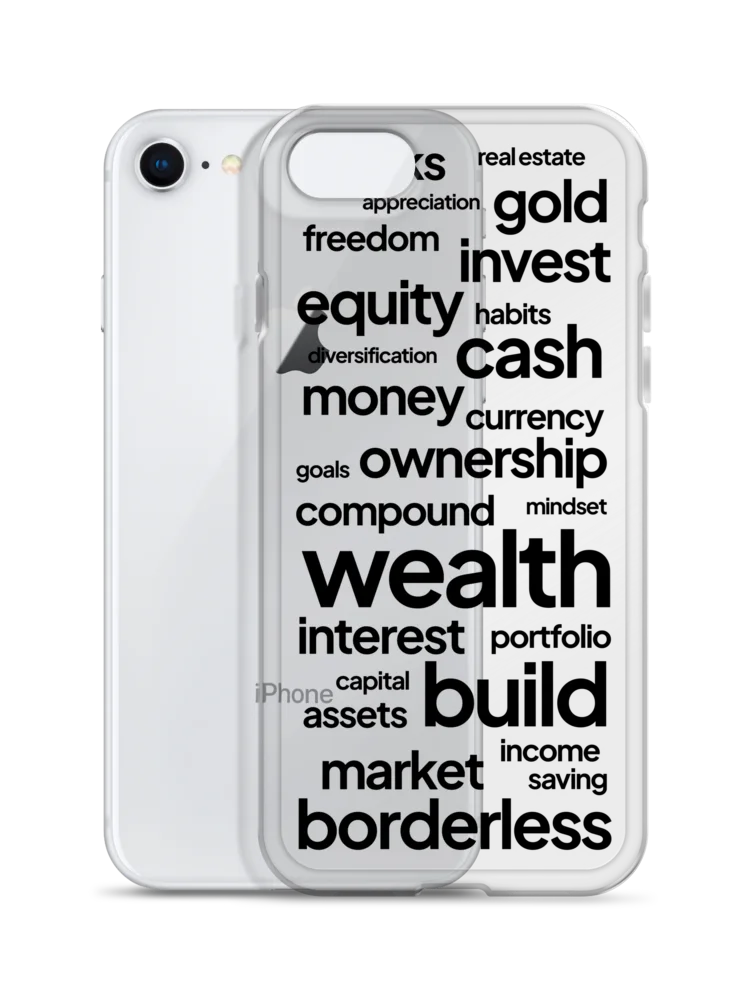 Wealth Builders Phone Case (Black Text) product image (2)