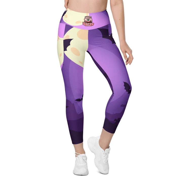All-Over Print Leggings with Pockets product image (1)