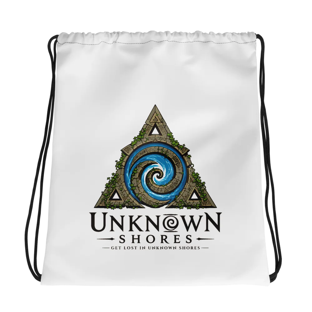 Unknown Shores Drawstring Bag product image (1)