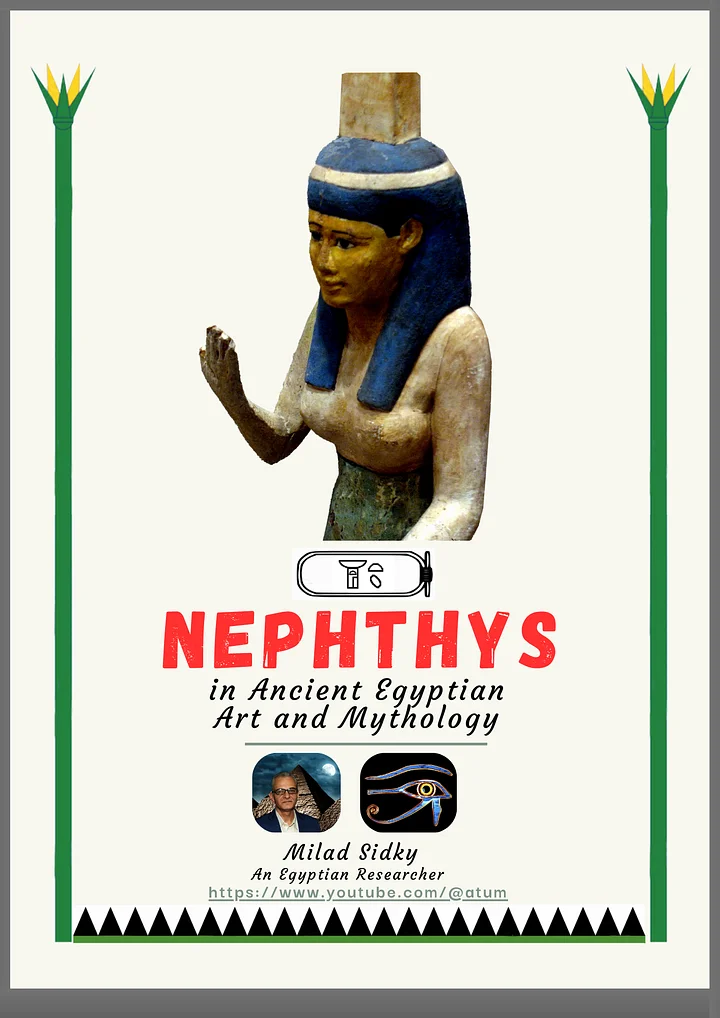 Nephthys in Ancient Egyptian Art and Mythology - Printable Booklet product image (1)
