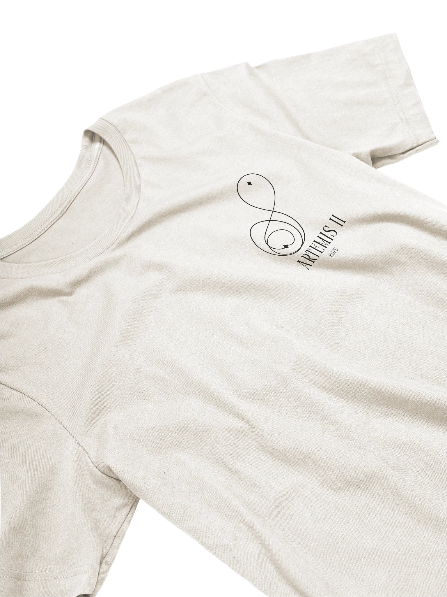 Artemis II - For All and By All White Shirt product image (4)