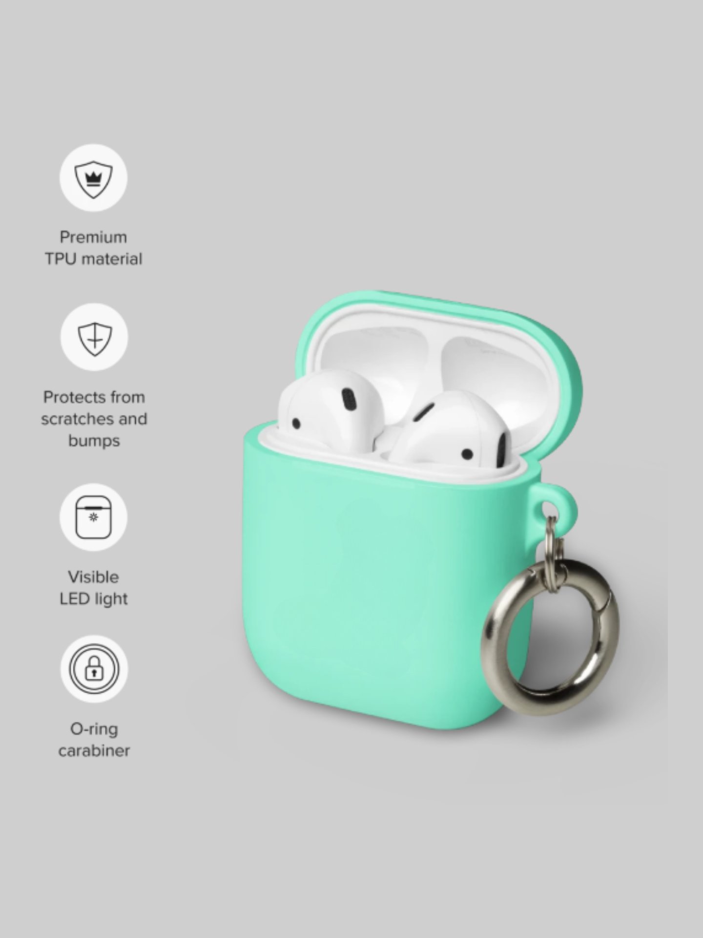 YOUR BEST FRIEND! / AIRPODS CASE PERSONALIZED NAME product image (4)
