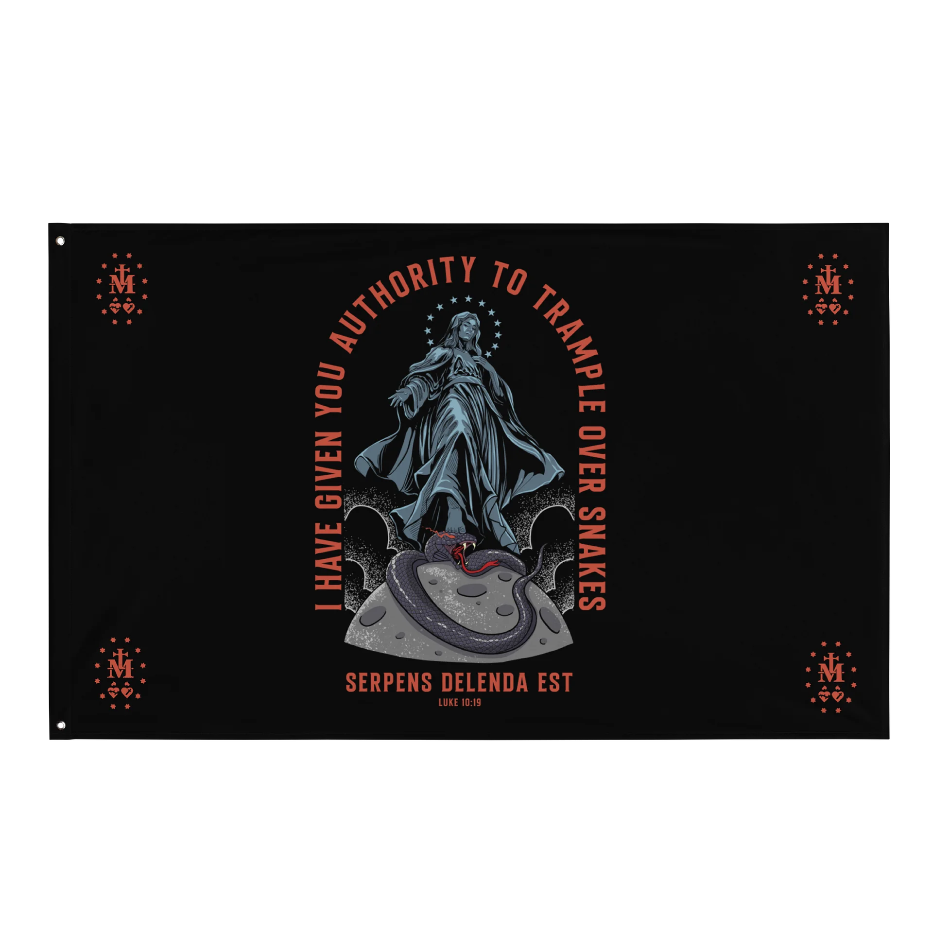 Queen of Heaven and Earth - Flag v2 product image (1)