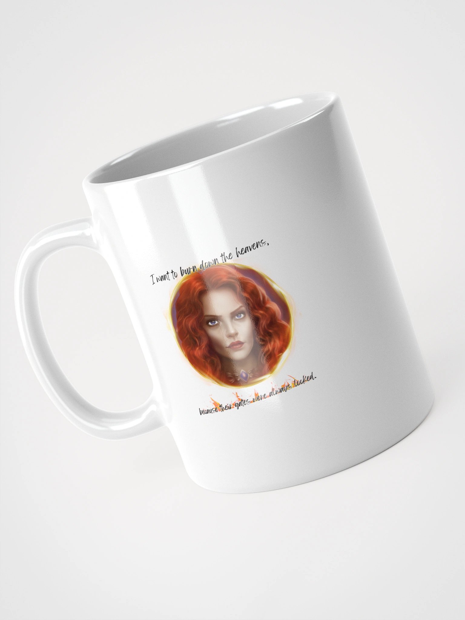 White mug Dawn of Silence: Cymara product image (10)