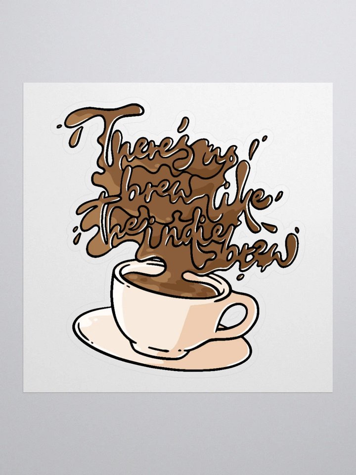 Coffee Splash Sticker product image (1)