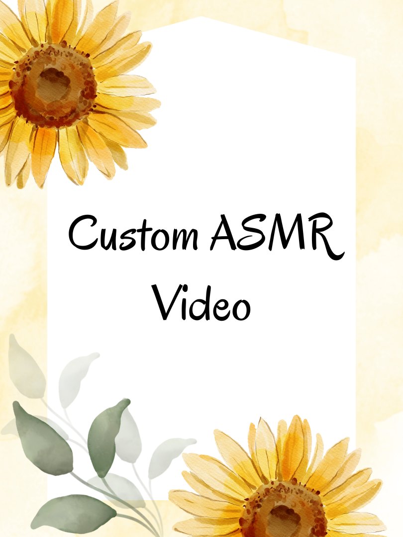 5 Minute Custom ASMR Video product image (1)