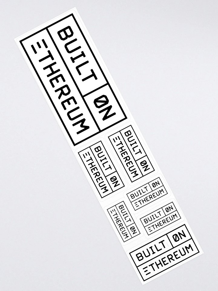 Build on Ethereum stickers product image (2)