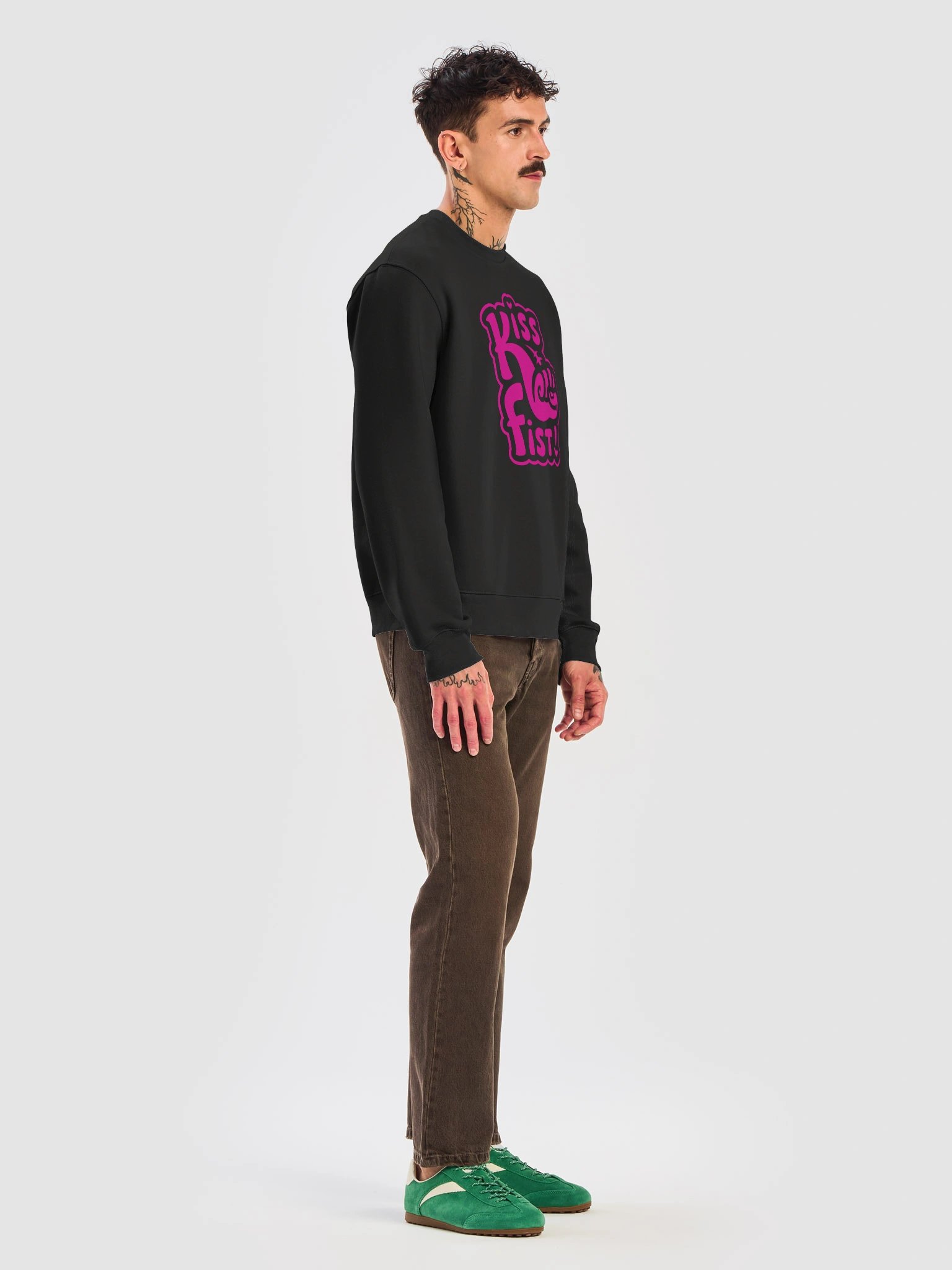 Kiss Fist Pretty in Pink Sweatshirt product image (38)