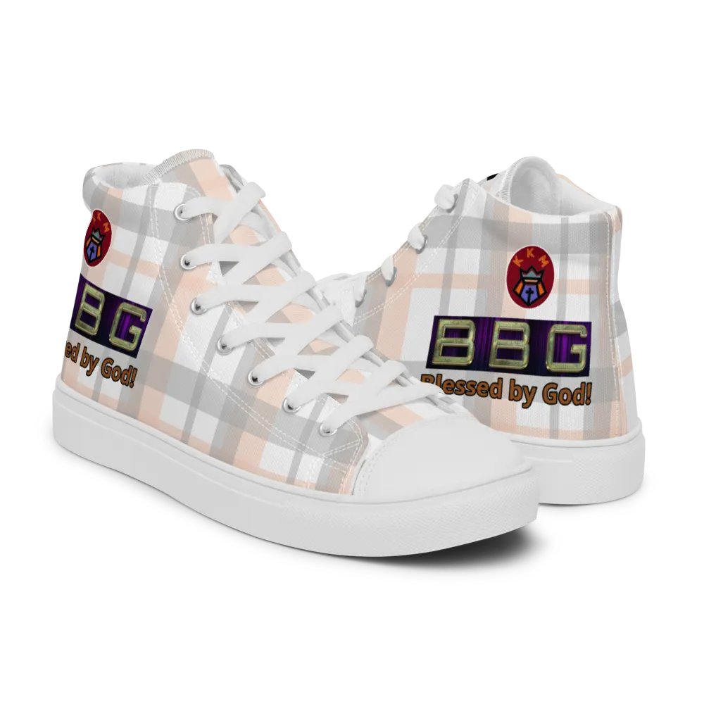 BBG Pale plaid High Tops product image (7)