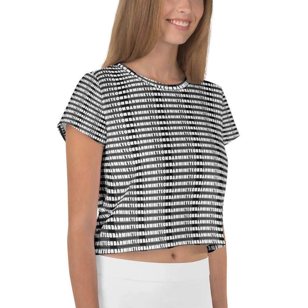 Barmine All Over Crop Top product image (4)