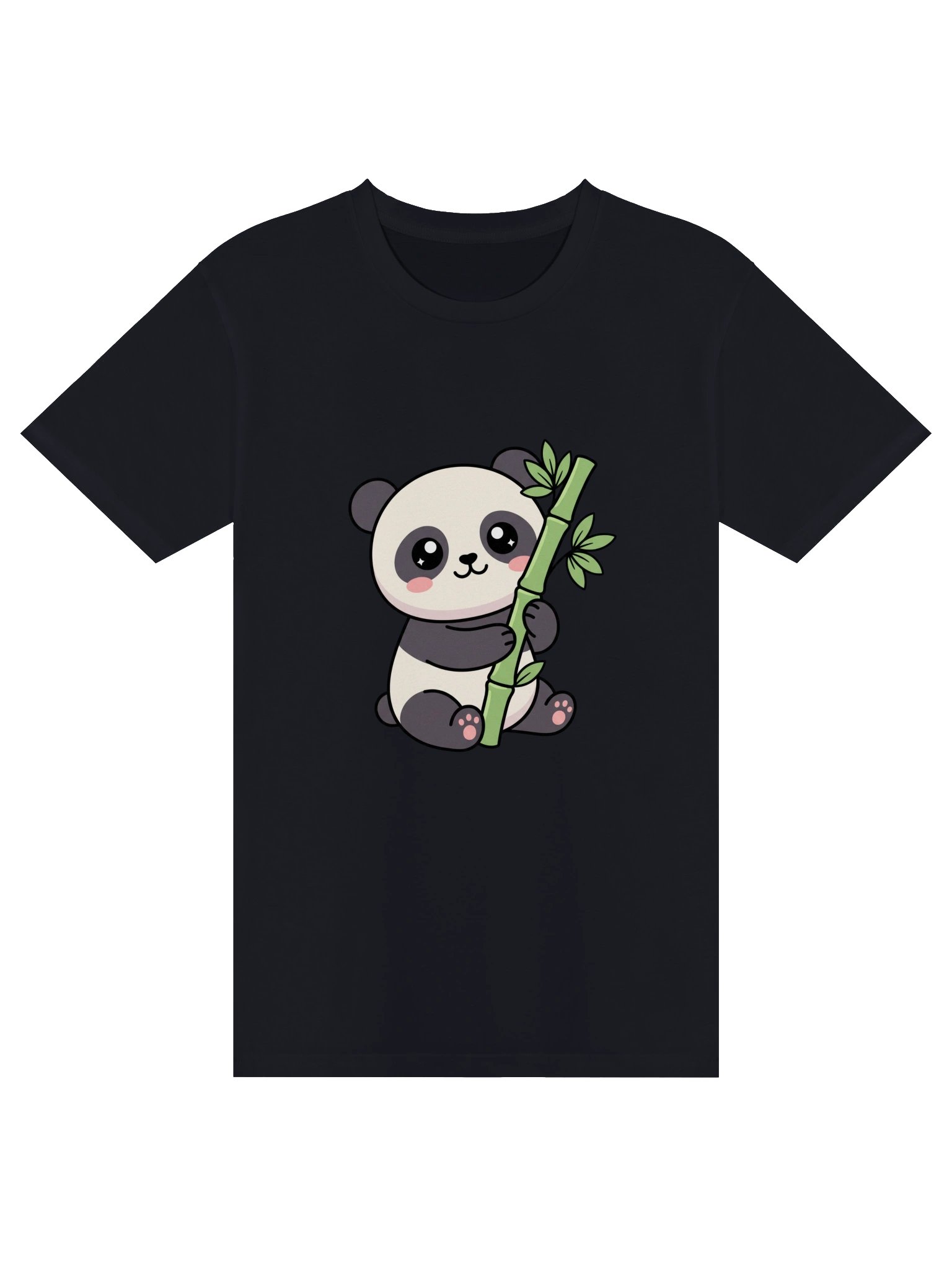 Cute Panda Bamboo T-Shirt product image (2)