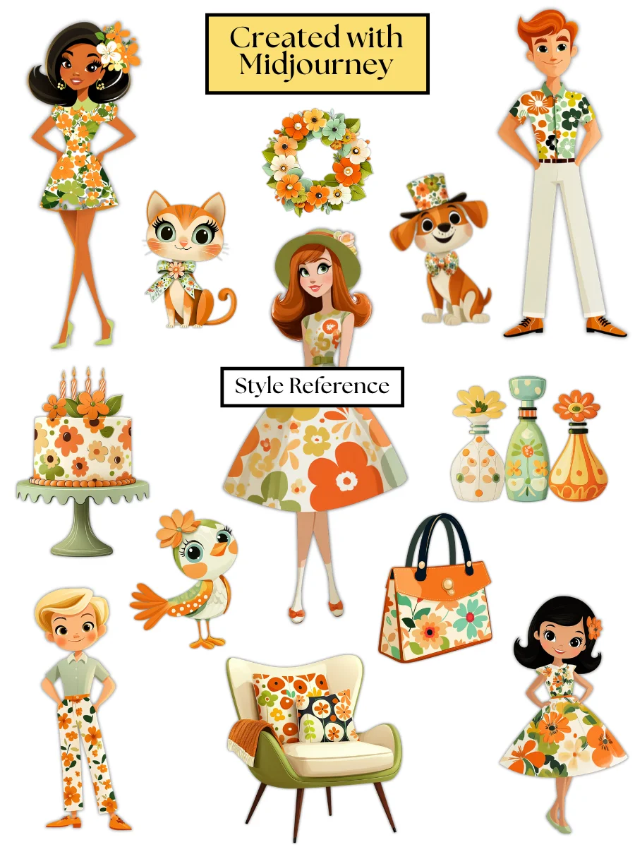 Magic Style Pack Volume 1: Clip Art Styles for Spring & Summer product image (5)