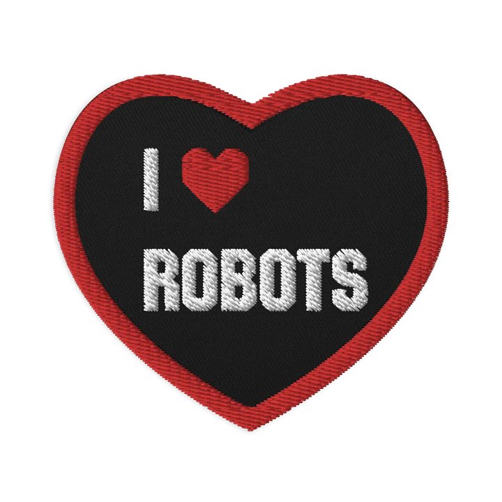 I Hear Robots Embroidered Patch product image (1)