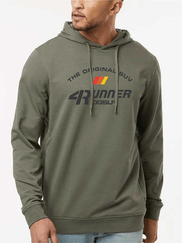 Simple Unisex Premium Hoodie - Olive/Black product image (1)