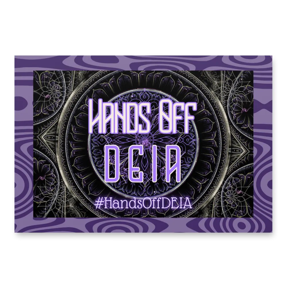 Hands Off DEIA, HOD, Protest Papers product image (2)
