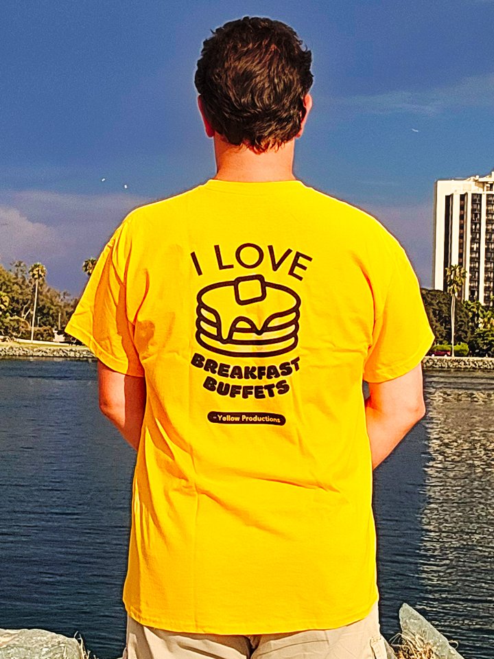 I Love Breakfast Buffets with New Yellow Productions Logo Shirt product image (1)