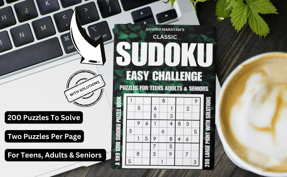 200 Classic Sudoku Easy Puzzle | Ebook | Printable product image (3)