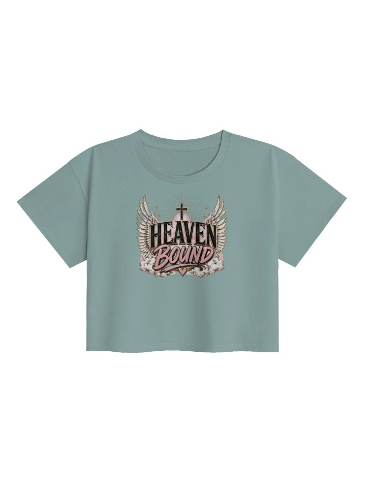 Heaven Bound Crop Top T product image (5)