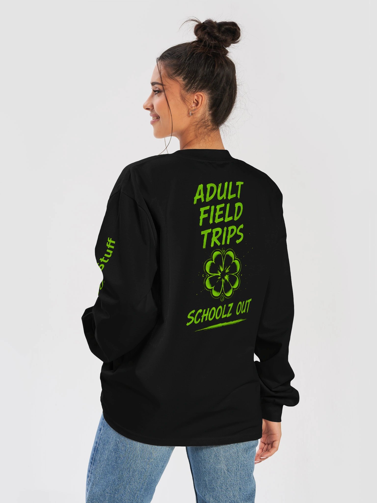 Schoolz Out Adult Field Trips No Hood Sweatshirt product image (8)