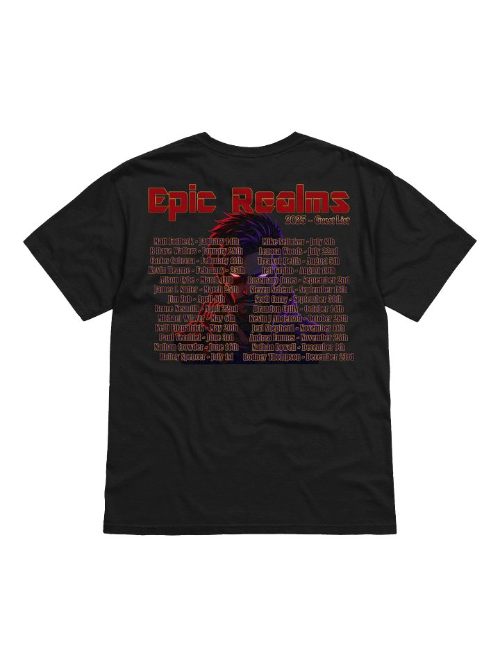 Epic Realms 2025 - Concert Style Tee ( Heavyweight ) product image (1)