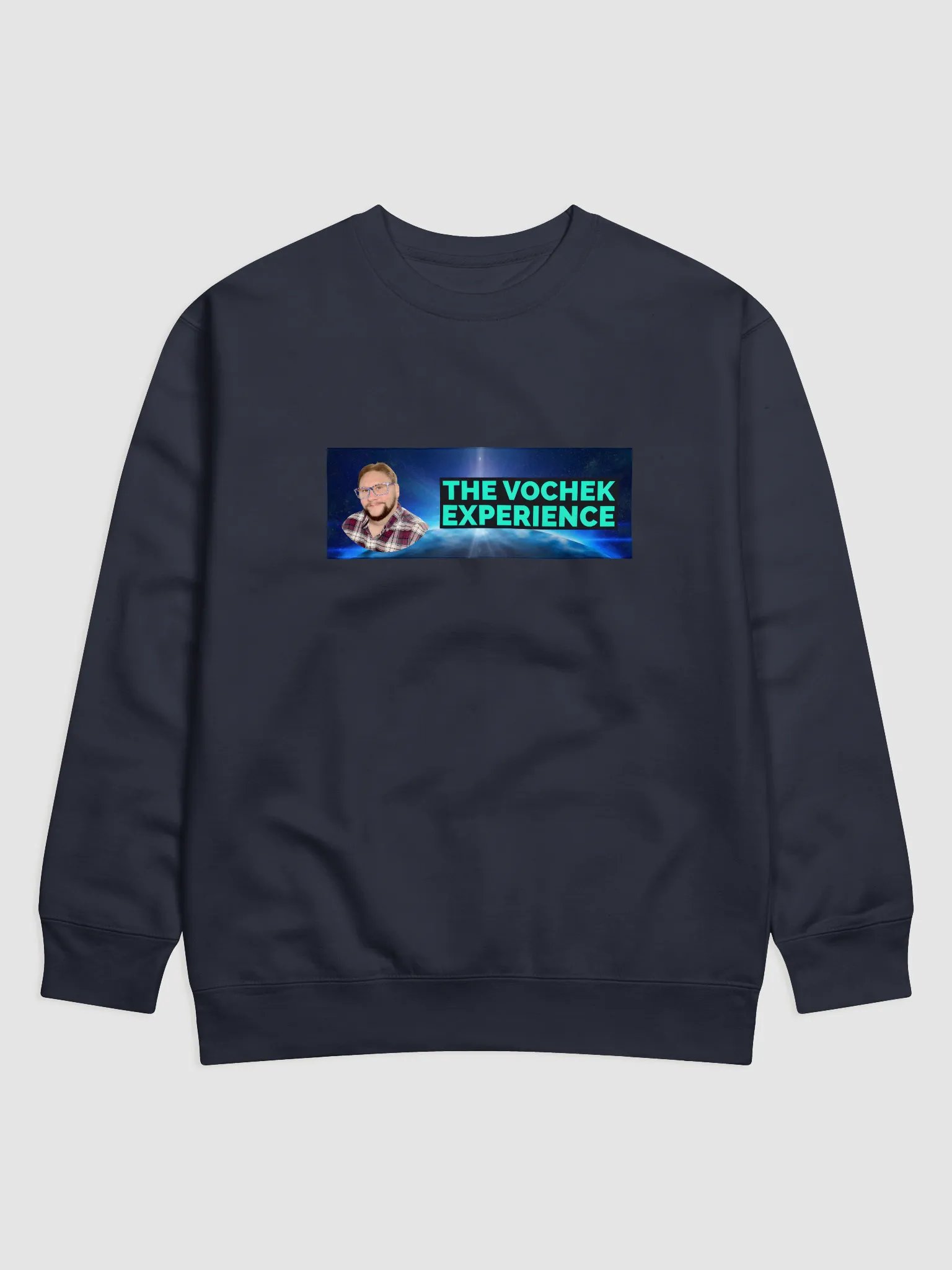 The Vochek Experience Face Logo Premium Sweatshirt product image (1)