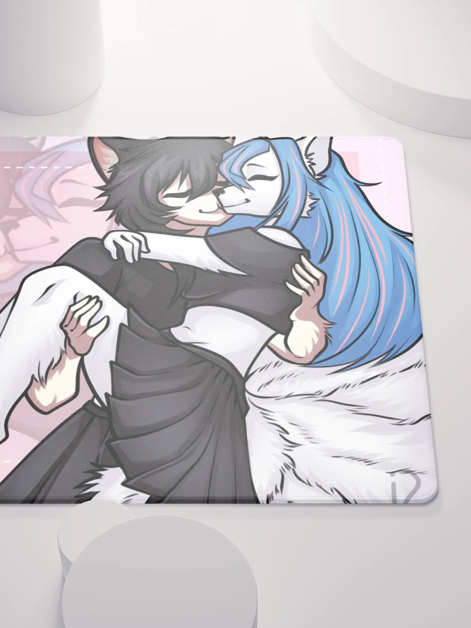 Valentines Couple Gaming Mousepad product image (5)