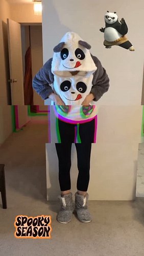 Channeling my inner Dragon Warrior on this spooky Season in my panda costume. 🥋 🐼🎃 Skadoosh! ✨
#halloweencostume #halloweenti...