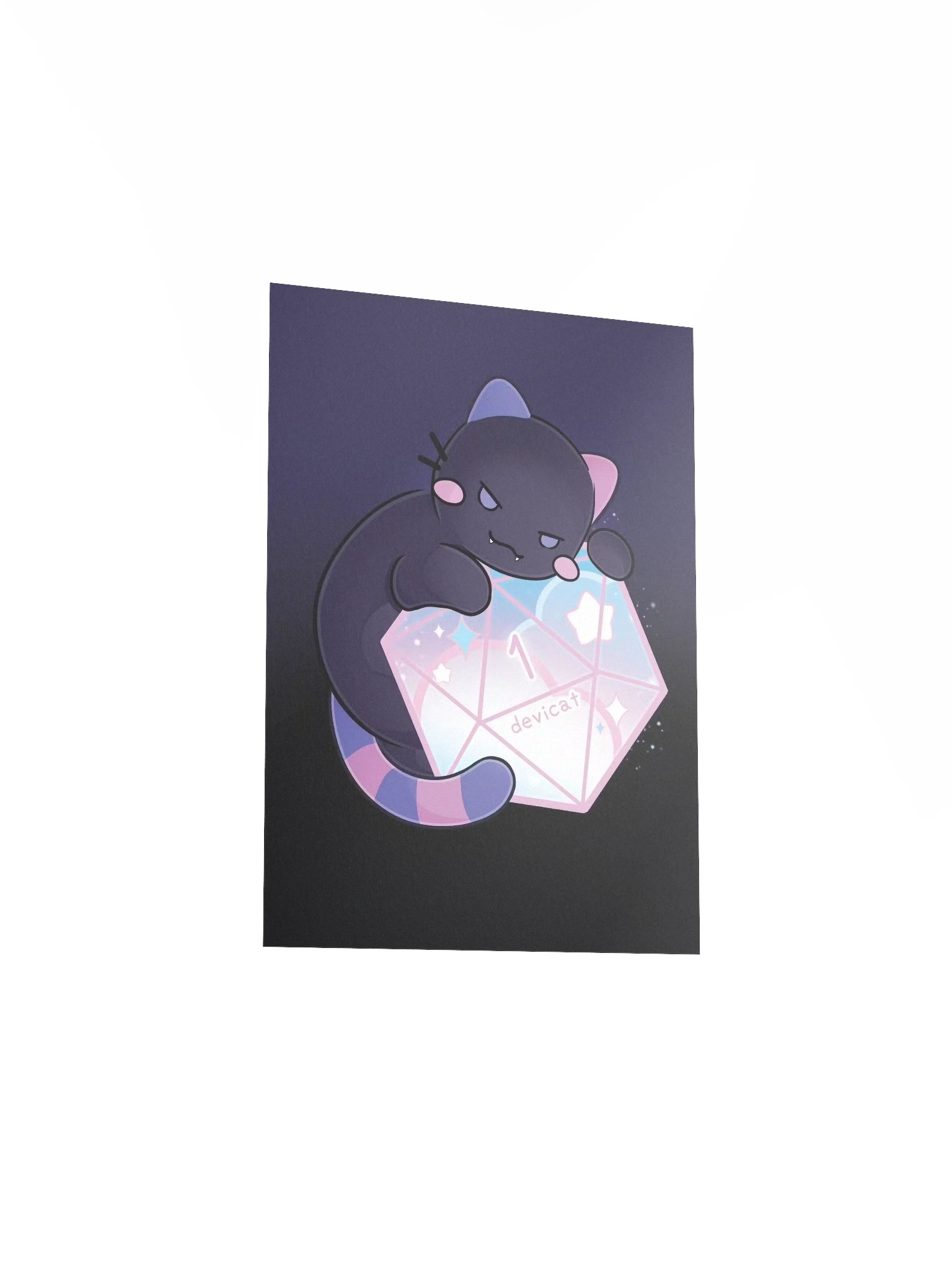 CandiCat Void Cat D20 2026 Print product image (3)