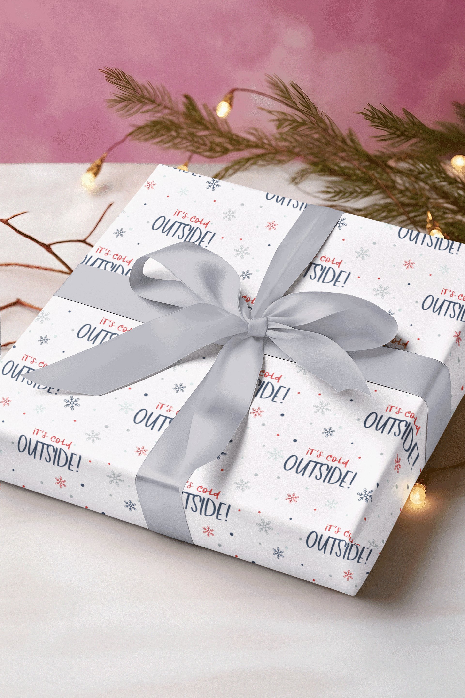 It's Cold Wrapping Paper product image (1)