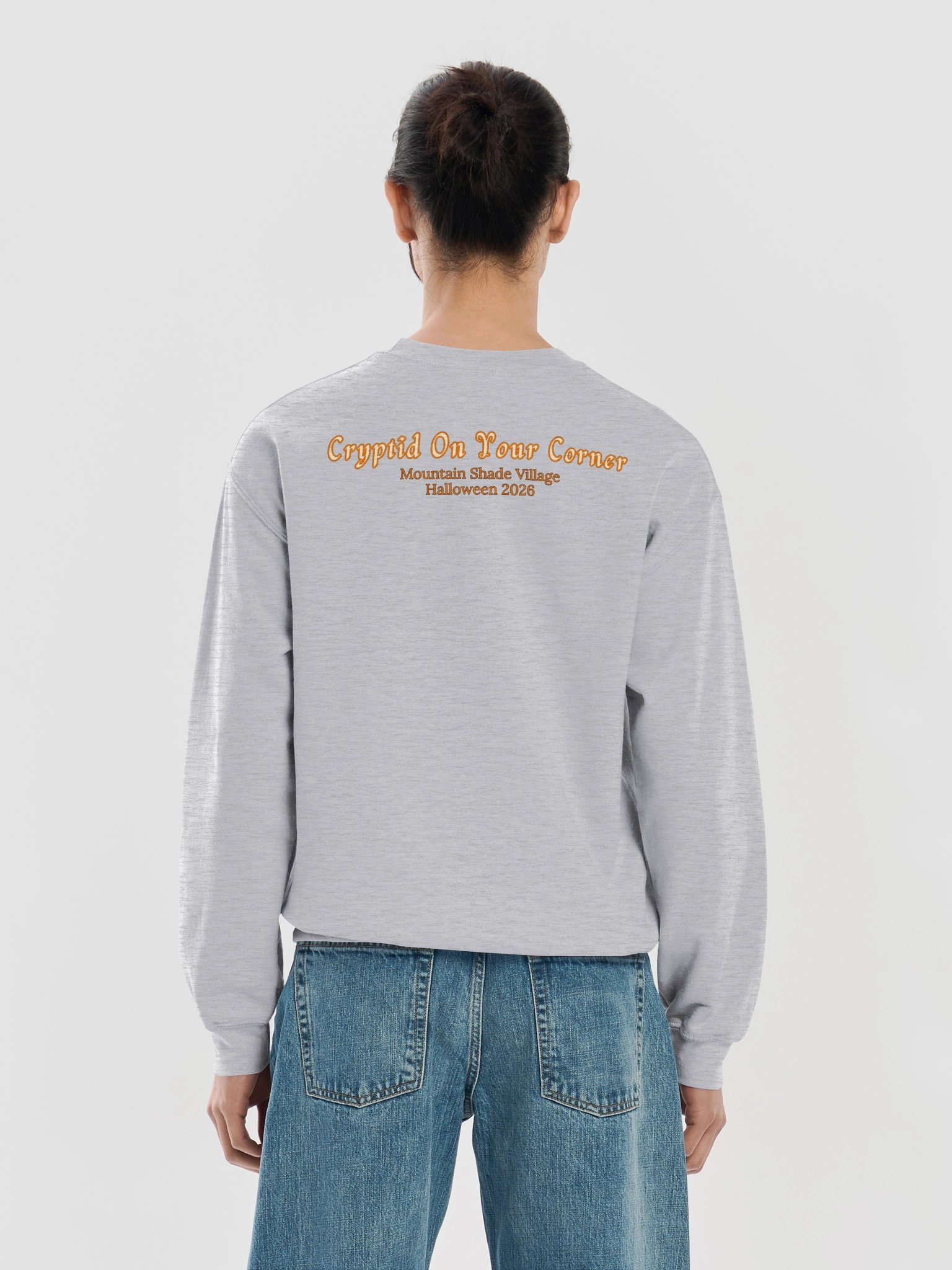 Cryptid On Your Corner Crew Sweatshirt (Light Mode) product image (22)