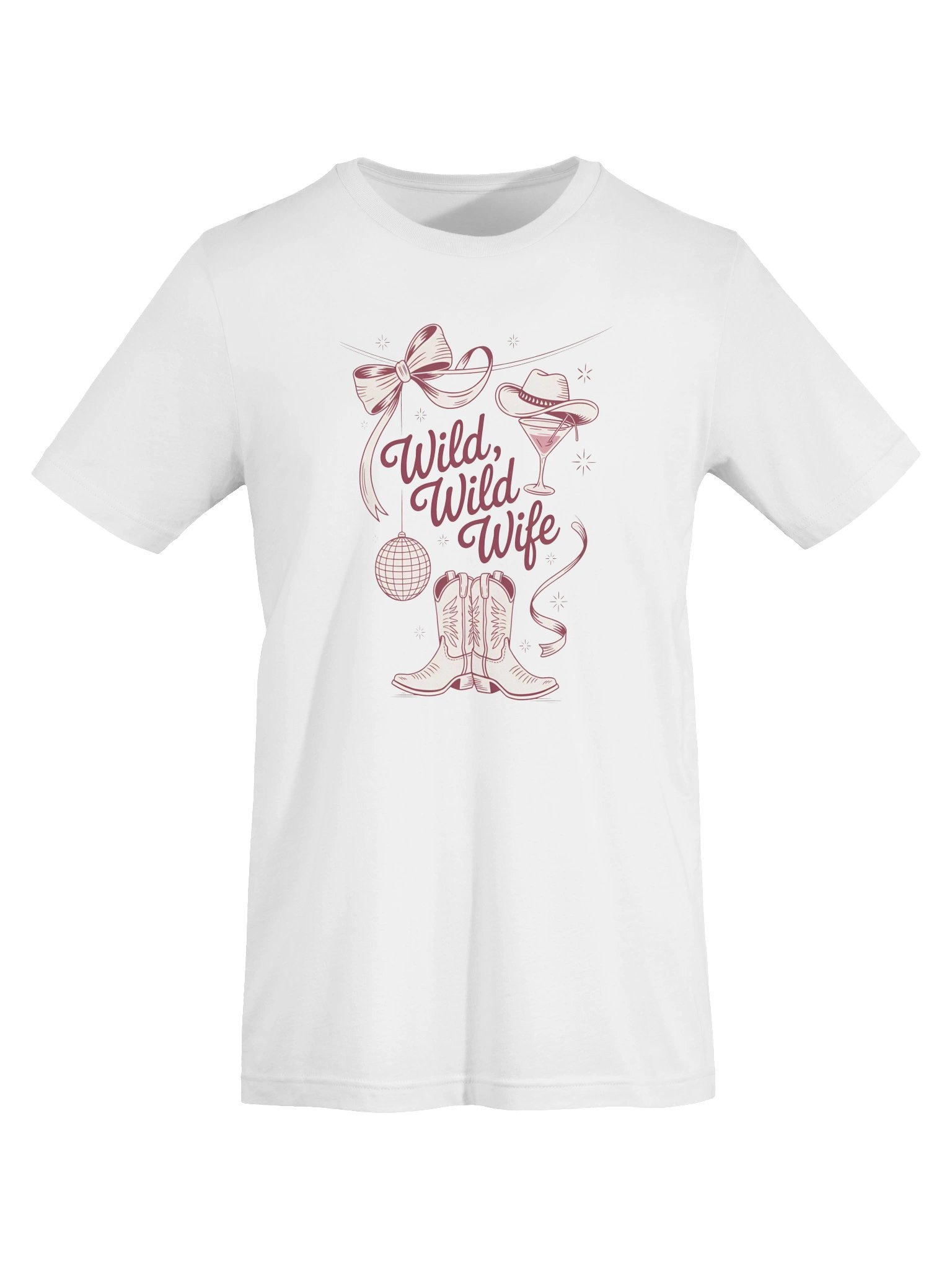 Wild, Wild Wife T-Shirt | Western Bride & Bachelorette Tee product image (41)