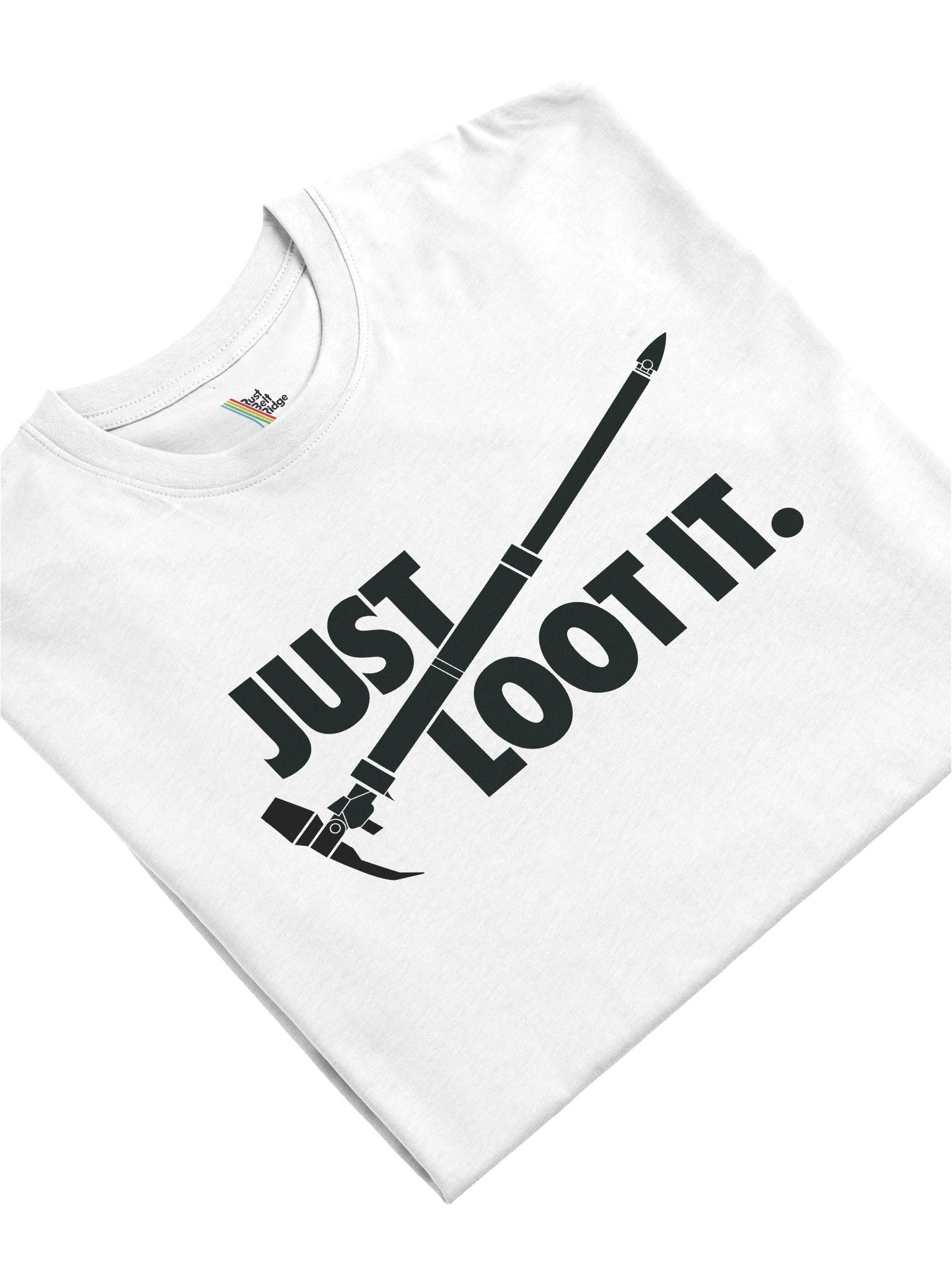 Just Loot It Premium Tee (White) product image (4)