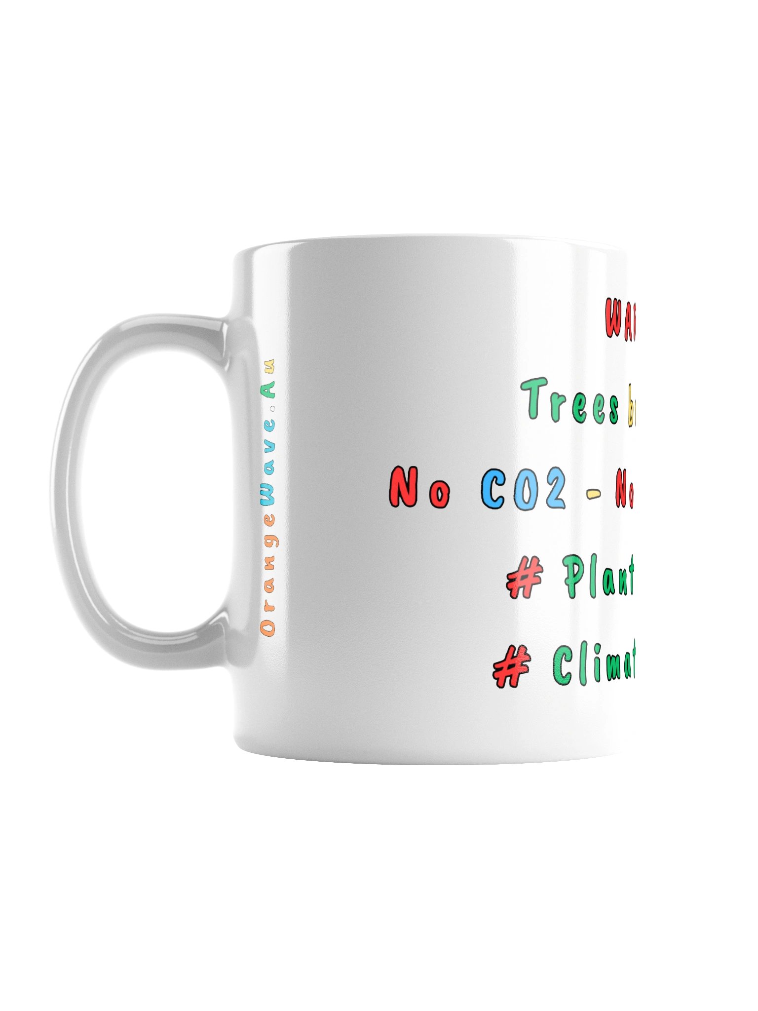 Trees breathe CO2 Mug product image (2)