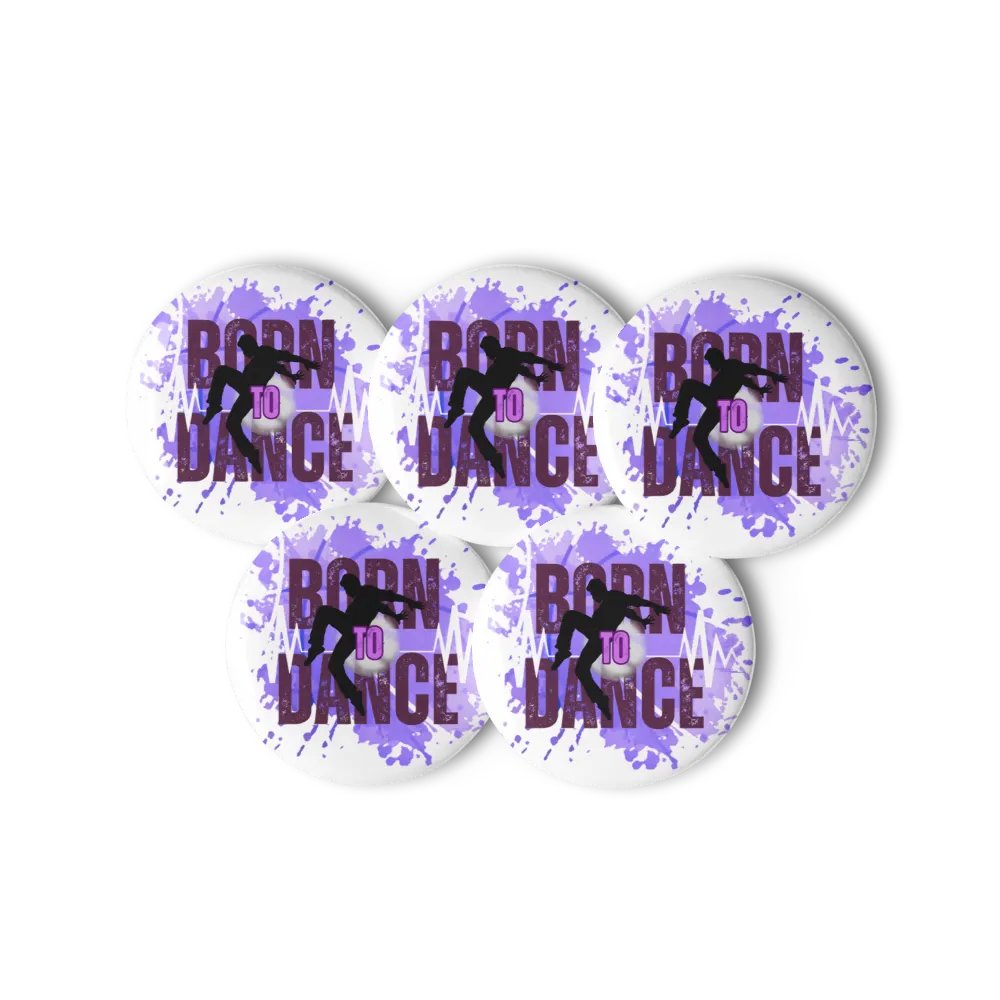Born to Dance His Silhouette Vibes Pin Set product image (11)