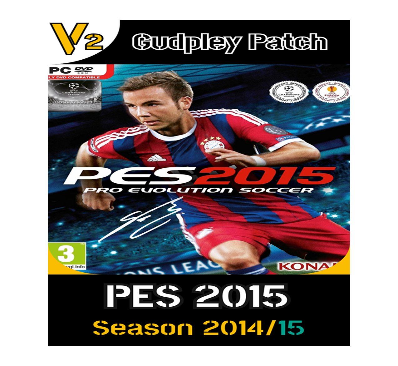 PES 2015 - Gudpley Patch Season 2014-15 (PC) product image (1)
