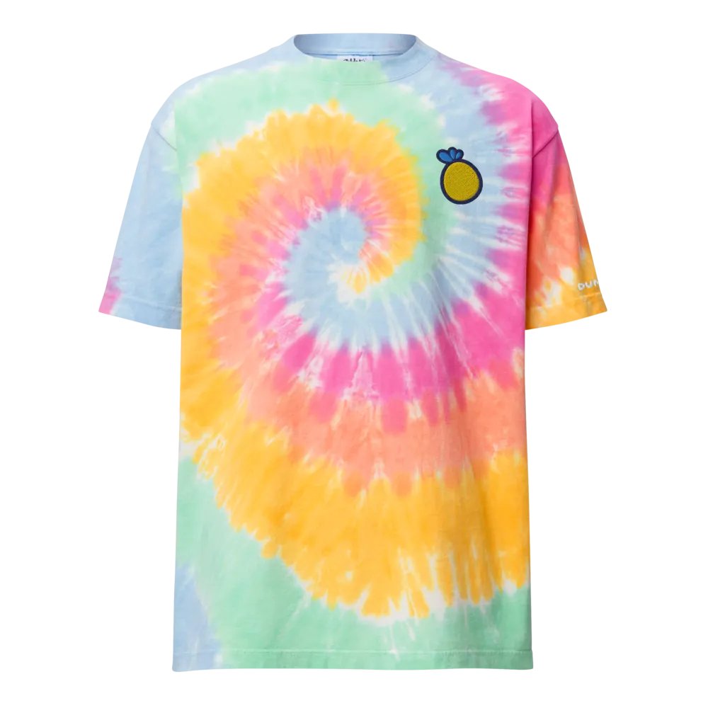 Dummy Pineapple Embroidered Tie-Dye Tee product image (1)